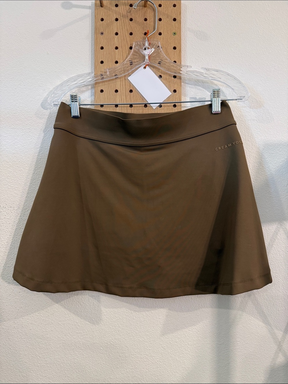 Cream Yoga Skort